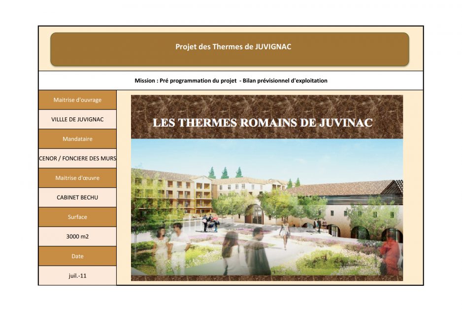 Pré-programmation de Projet - Ville de Juvignac